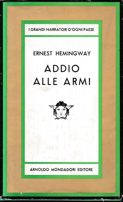 Addio alle armi - Ernest Hemingway - copertina