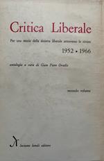 Critica liberale 1952-1966. Secondo volume