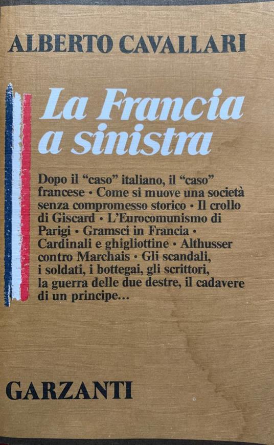 La Francia a sinistra - Alberto Cavallari - copertina