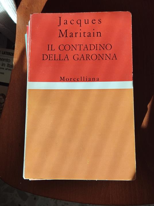 Il contadino della Garonna - Jacques Maritain - copertina