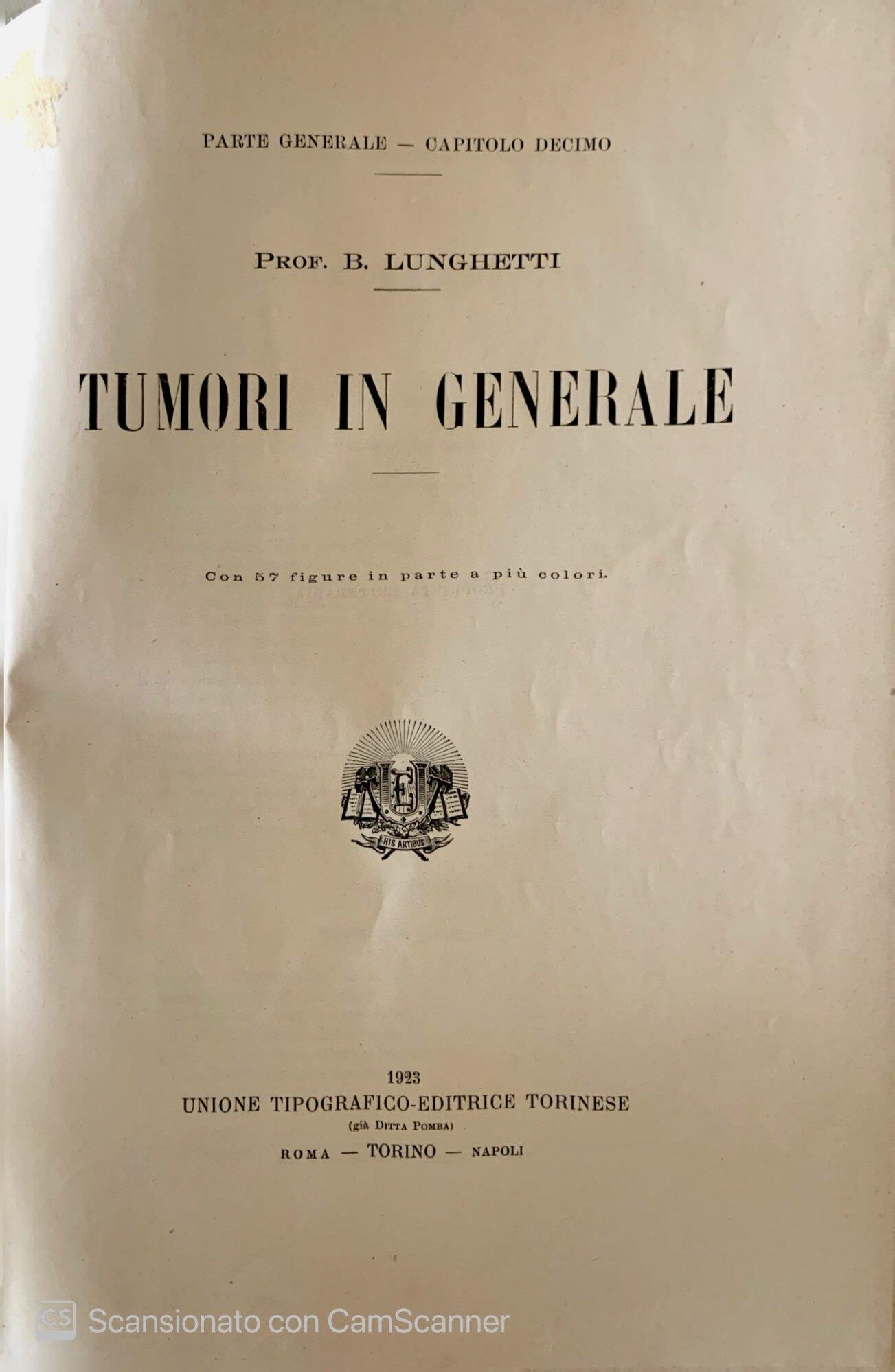 Tumori in generale