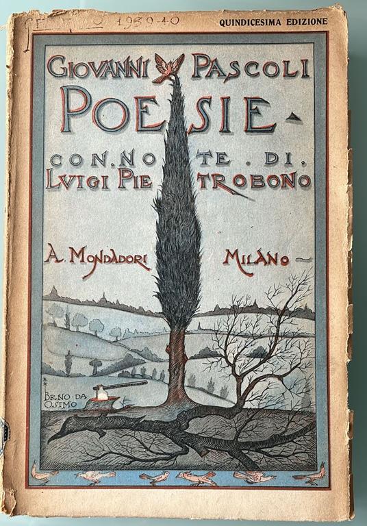 Poesie di Giovanni Pascoli - Giovanni Pascoli - copertina