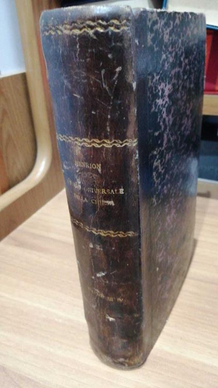 Storia universale della Chiesa dalla predicazione degli apostoli fino al pontificato di Gregorio XVI. Vol. terzo e quarto - Barone Henrion - copertina