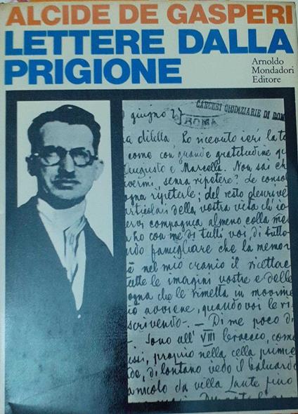 Lettere dalla prigione 1927-1928 - Alcide De Gasperi - copertina