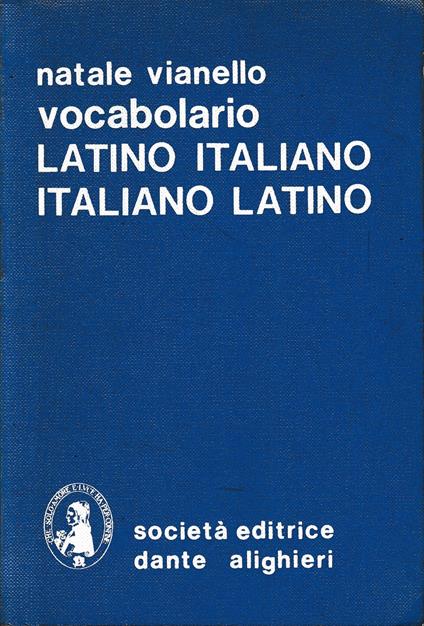 Vocabolario Latino Italiano - Italiano Latino - copertina
