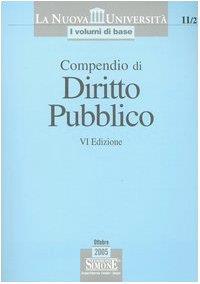 Compendio di diritto pubblico - copertina