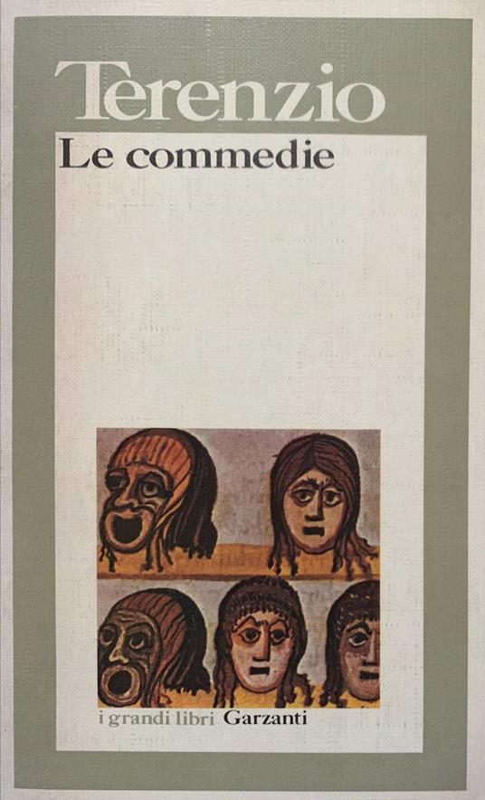 Le commedie - P. Afro Terenzio - copertina