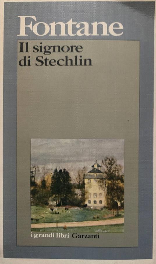 Il signore di Stechlin - Theodor Fontane - copertina