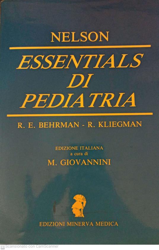 Nelson. Essentials di pediatria - copertina