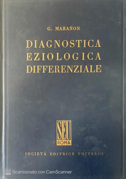 Diagnostica eziologica differenziale - copertina