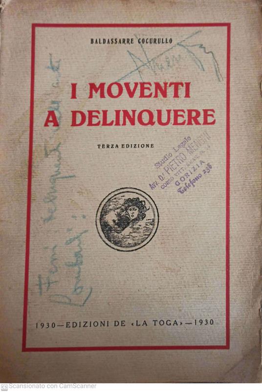 I moventi a delinquere - copertina