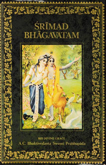 Srimad Bhagavatam. Canto primo. "La creazione". Parte prima. Capitoli 1 - 6 - Krsna-Dvaipayana Vyasa - copertina
