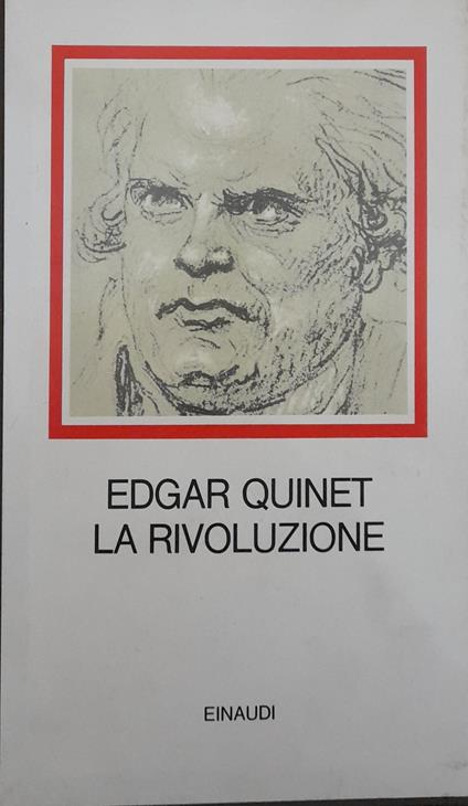 La rivoluzione - Edgar Quinet - copertina