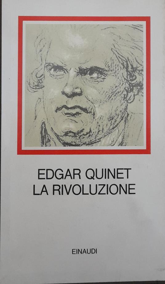 La rivoluzione - Edgar Quinet - copertina