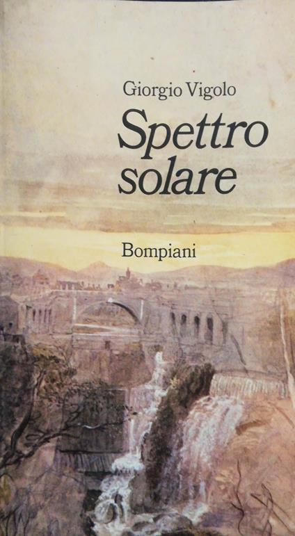Spettro solare - Giorgio Vigolo - copertina