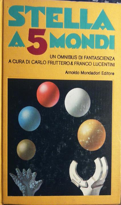 Stella a cinque mondi - Dario Fo - copertina