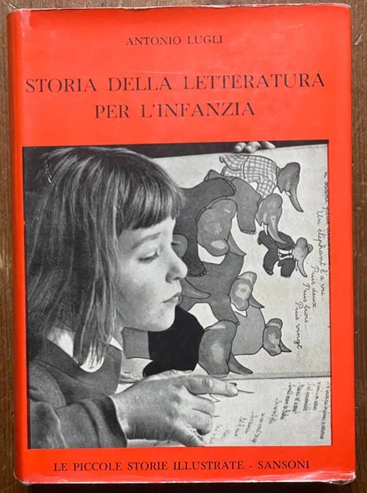 Storia della letteratura per l'infanzia - Antonio Lugli - copertina