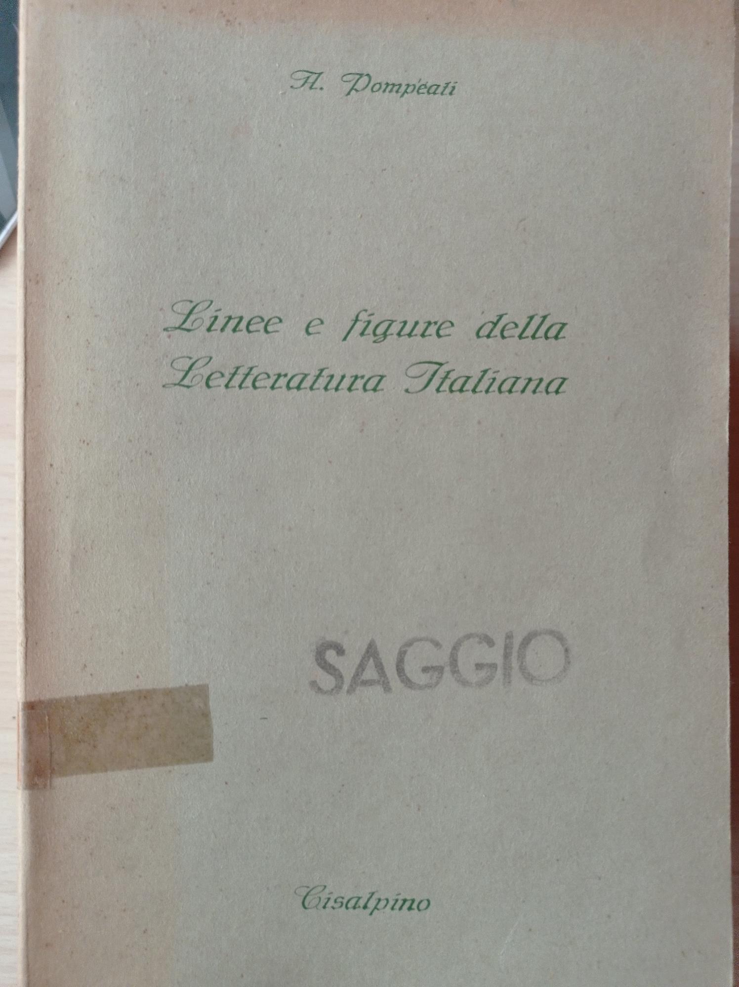 Linee e figure della Letteratura Italiana