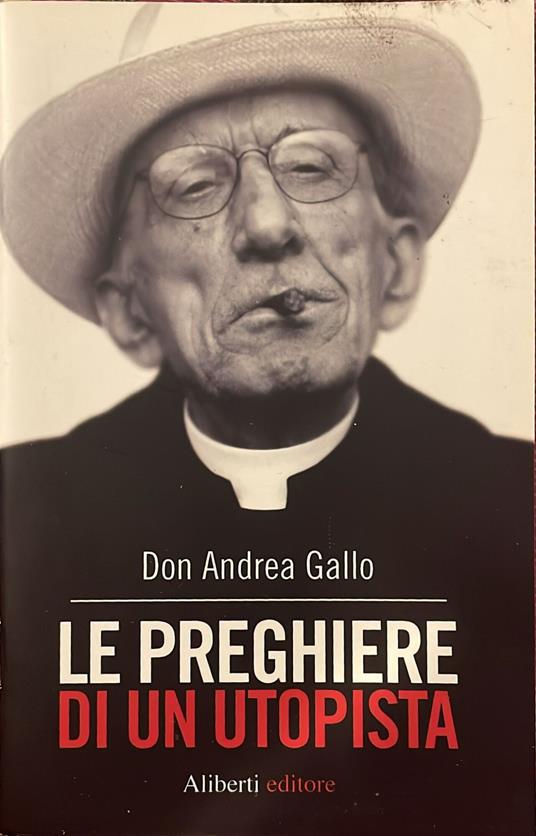 Le preghiere di un utopista - copertina