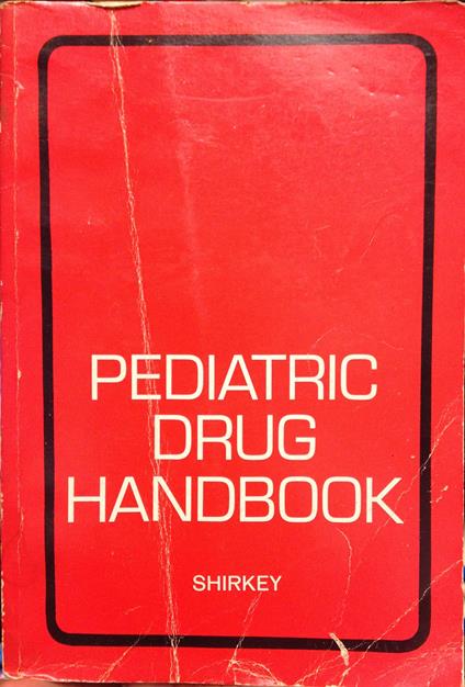 Paediatric Drug Handbook - copertina