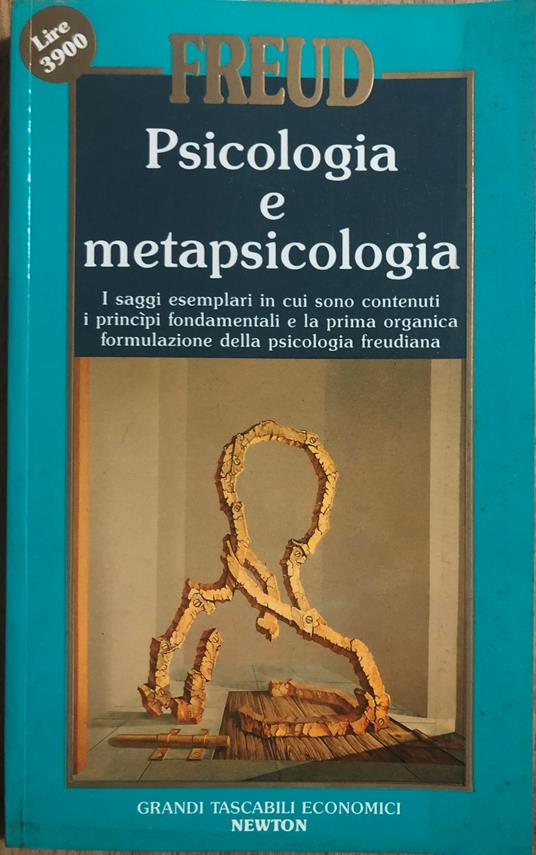 Psicologia e metapsicologia - Sigmund Freud - copertina