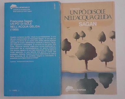 Un pò di sole nell'acqua gelida - Françoise Sagan - copertina