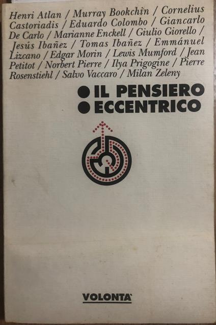 Il pensiero eccentrico - copertina