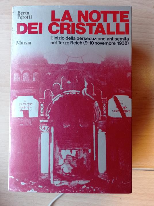La notte dei cristalli - Berto Perotti - copertina