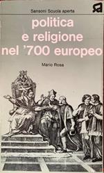 Politica e religione nel '700 europeo