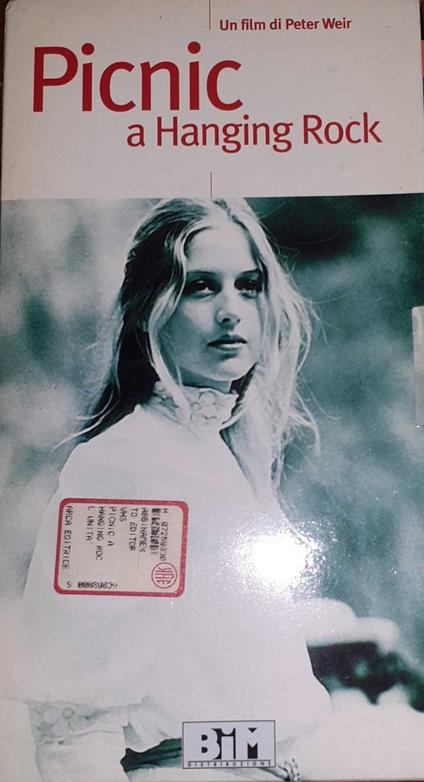 Film VHS Picnic a Hanging Rock - copertina