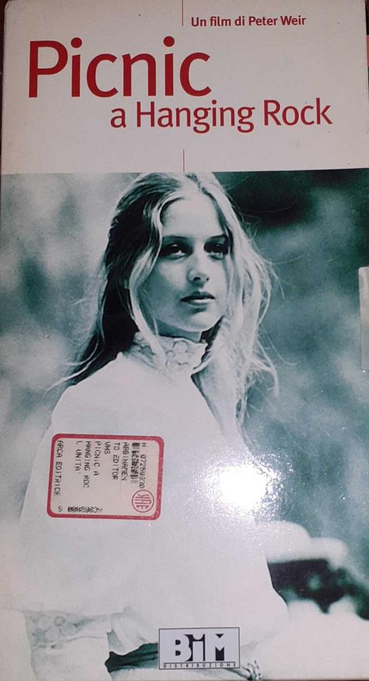 Film VHS Picnic a Hanging Rock - copertina