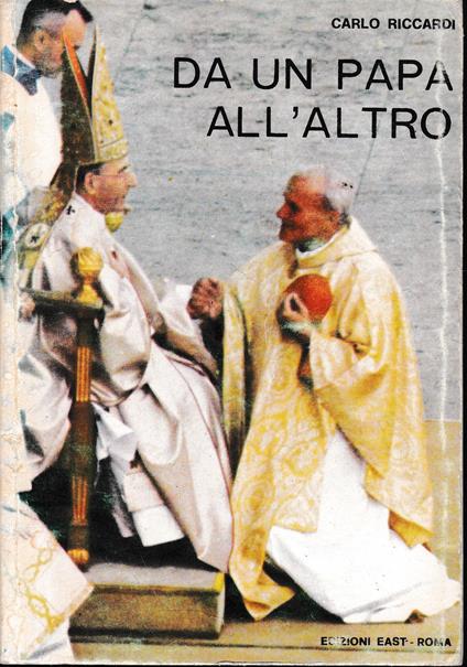 Da un Papa all'altro, vol. 1° - copertina