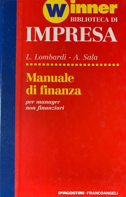 Manuale di finanza - copertina