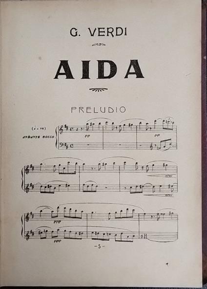 Aida - Giuseppe Verdi - copertina