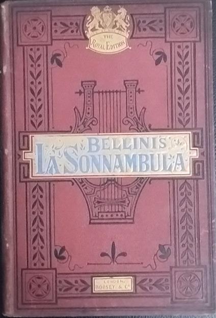 La sonnambula - Vincenzo Bellini - copertina