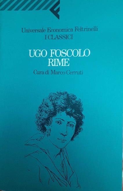 Rime - Ugo Foscolo - copertina