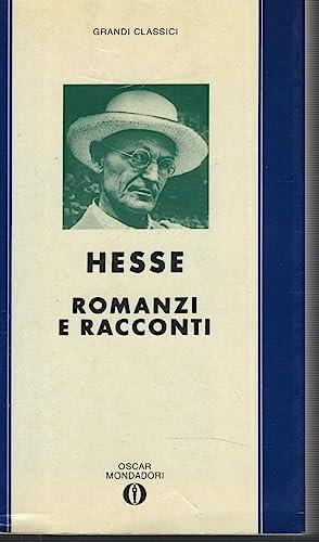 Romanzi e racconti - Hermann Hesse - copertina