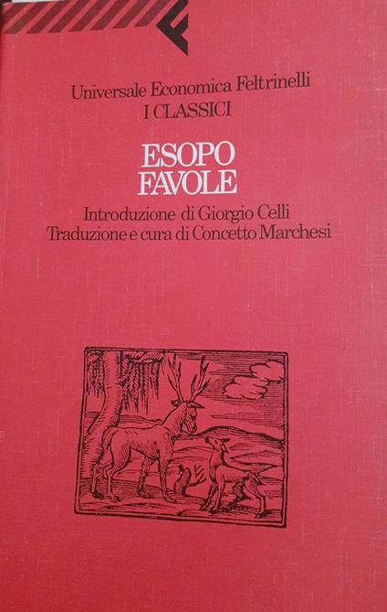 Favole - Esopo - copertina