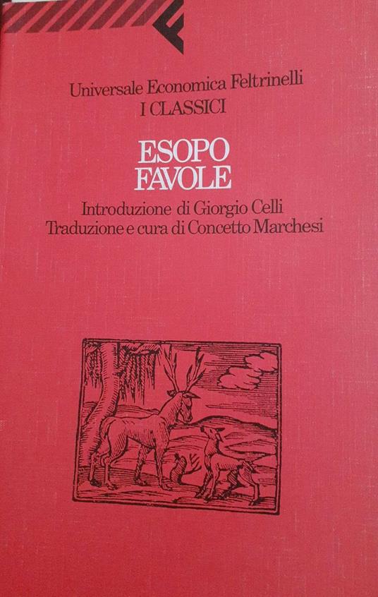 Favole - Esopo - copertina
