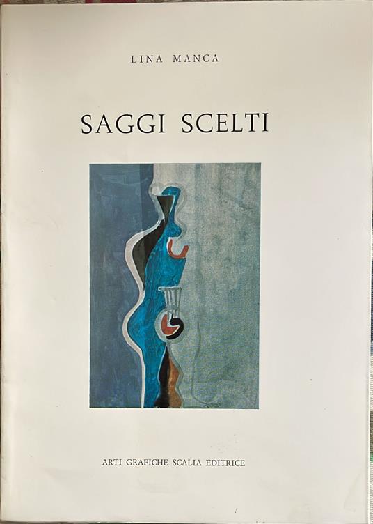 Saggi scelti - Lino Manca - copertina