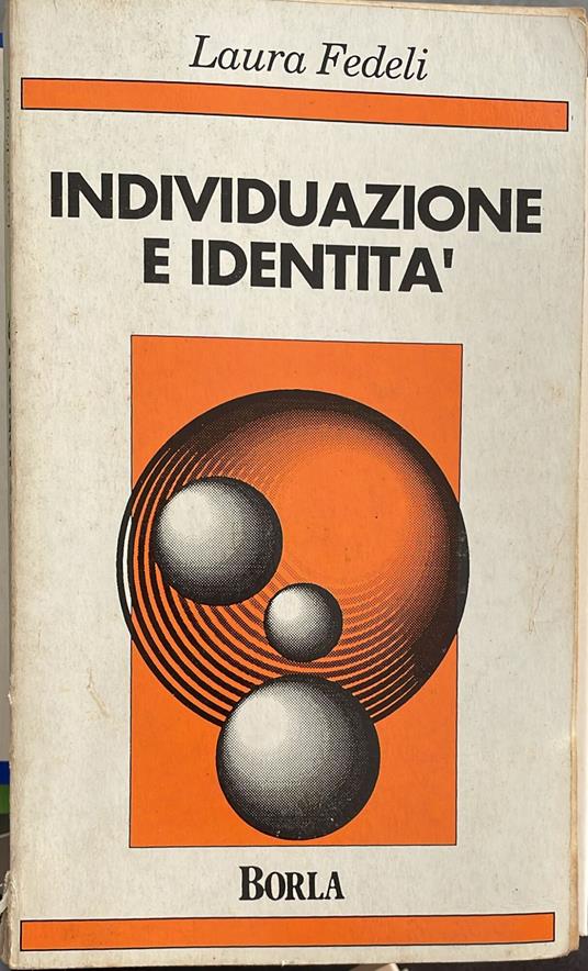Individuazione e identità - Laura Fedeli - copertina