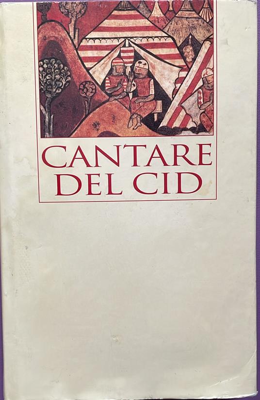 Cantare del Cid - Cesare Acutis - copertina