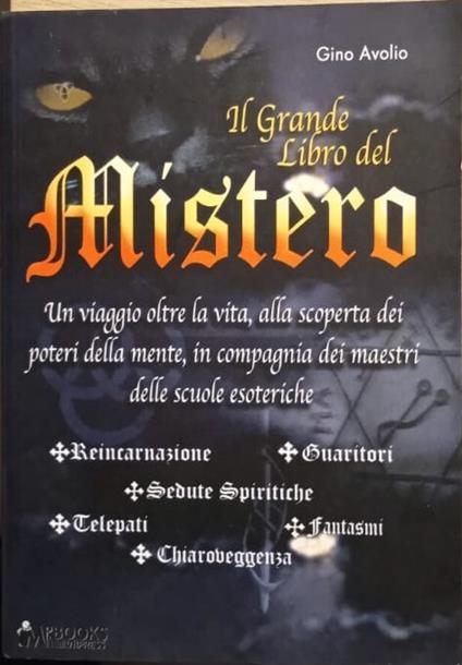 Il grande libro del mistero - copertina
