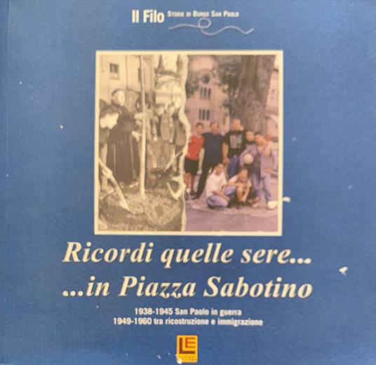 Ricordi quelle sere...in Pazza Sabotino - copertina