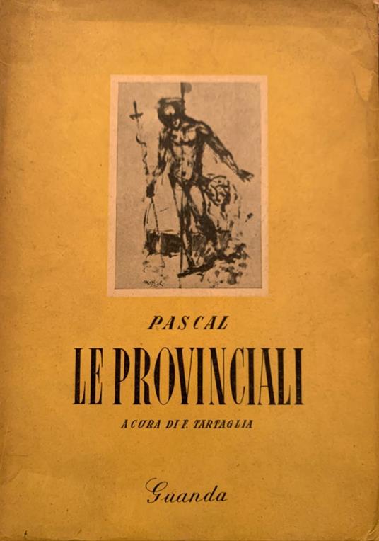 Le provinciali - Blaise Pascal - copertina