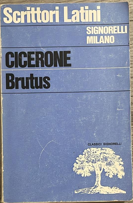 Brutus - M. Tullio Cicerone - copertina