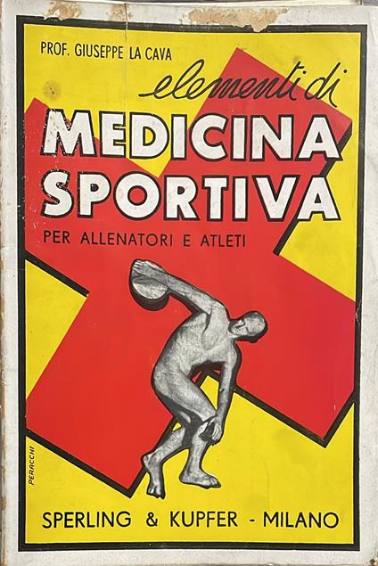 Elementi di medicina sportiva per allenatori e atleti - Giuseppe La Cava - copertina