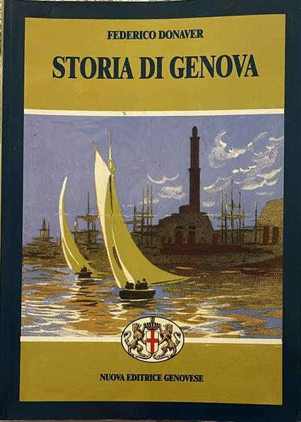 Storia di Genova - Federico Donaver - copertina