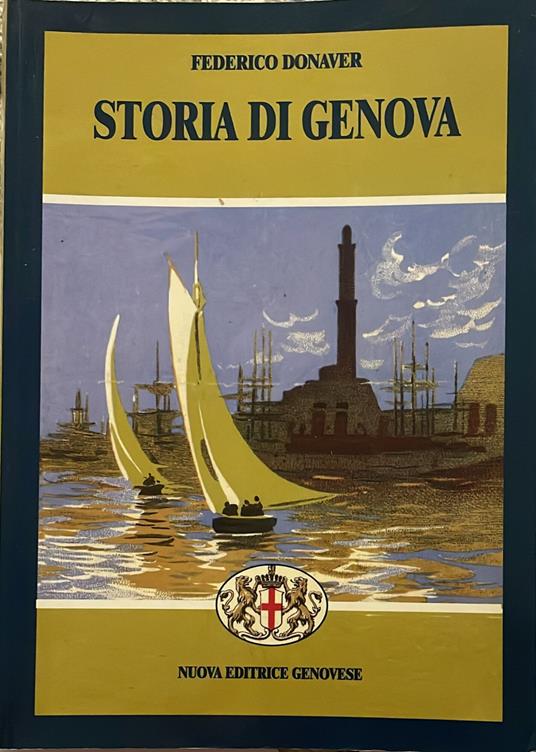 Storia di Genova - Federico Donaver - copertina