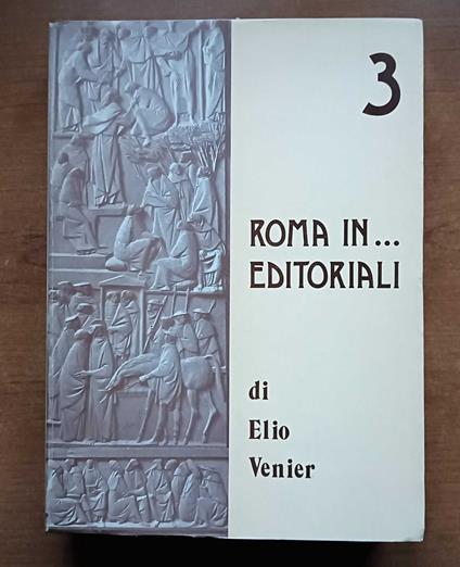 Roma in... editoriali - Elio Venier - copertina